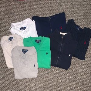 Ralph Lauren POLO BUNDLE!  Boys M 10-12